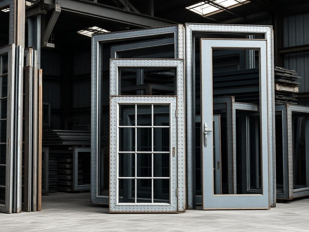 Steel Doors & Windows fabricated by R.K. Steel