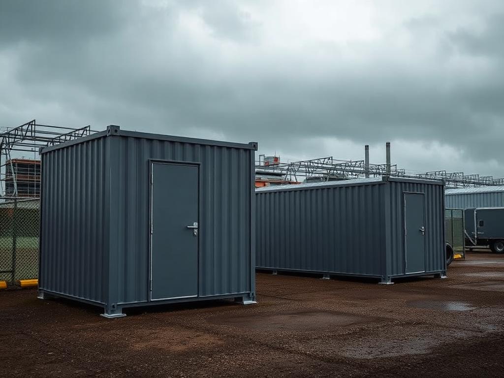 Sanitation & Utility Structures fabricated by R.K. Steel