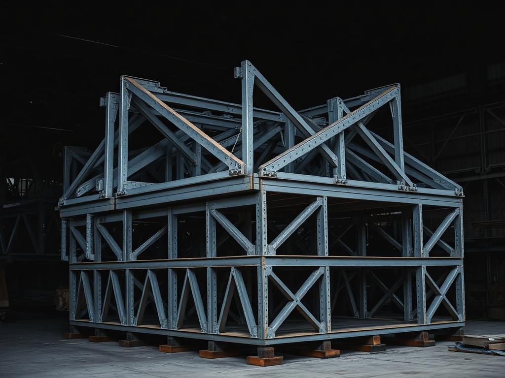 Structural Steel fabricated by R.K. Steel